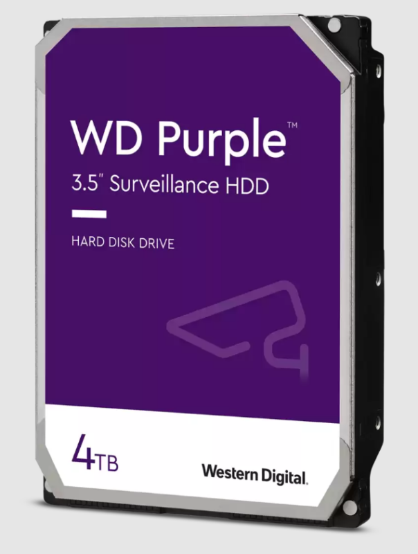 Жесткий диск (HDD) для видеонаблюдения WD43PURZ HDD 4000 GB (4 TB) SATA-III Purple (WD43PURZ
